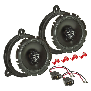 Speaker set compatible with Nissan Micra Note Qashqai...