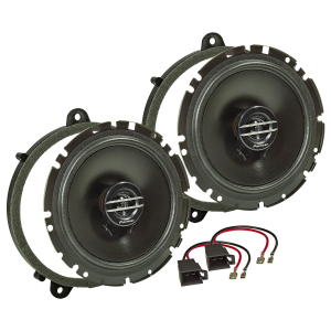 Speaker Set compatible with Renault Twingo II from 2007...