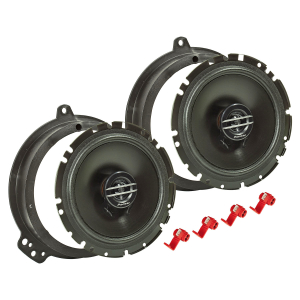 Speaker set compatible with Toyota Yaris Verso Renault...