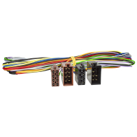 Radio-Adapterkabel ISO Verlängerung Strom + Lautsprecher 200 cm ISO Stecker auf ISO Buchse Kupplung