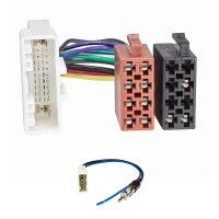 Radio Adapter Kabel Set kompatibel mit Nissan Almera Altima Murano Navara Qashqai Tiida X-Trail 370Z Pathfinder Infiniti auf 16pol ISO Norm
