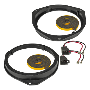 Lautsprecherringe Adapter + Kabel kompatibel mit Opel...