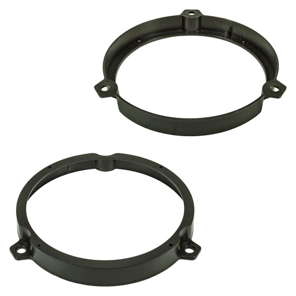 Pioneer 5.25" 250W Coaxial Speaker Set With Adapter Rings For BMW E46 Front Doors