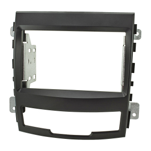 Double DIN Radio Bezel compatible with SsangYong Korando...