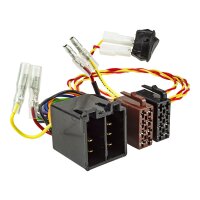 Radio Adapter Kabel ISO-ISO Strom + Lautsprecher mit EIN-AUS Schalter z.B. für Wohnmobile Fiat Ducato (Radio ein ohne Zündung)