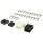 Quadlock Most Stecker Buchse Einsatz weiss schwarz 24-polig incl. 24 MQS Kontake Kammer A + B