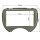 Doppel DIN Radioblende kompatibel mit Nissan Micra K13 2011-2013 silber