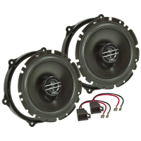 Pioneer TS-G1720f 300W Lautsprecher Set kompatibel mit Seat Ibiza 165mm 2-Wege Koax System