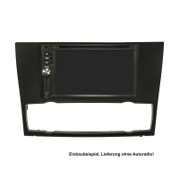 Double DIN radio cover HQ compatible with BMW 3 series E90 E91 E92 E93 without Navi with Klimatronik