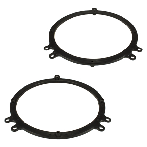 Speaker Rings Adapter Brackets compatible with Audi A3 A4 Avant A6 TT various mounting locations for 165mm DIN speakers