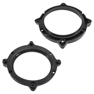 Speaker rings adapter brackets compatible with Audi A3 8L front door for 130mm DIN speakers
