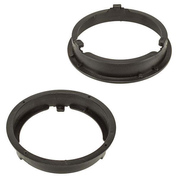 Speaker rings adapter brackets compatible with Mitsubishi ASX Mirage Space Star Outlander Pajero for 165mm DIN speakers