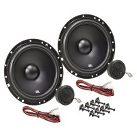 JBL Stage1 601C Speaker Set Doorboard compatible with Fiat Punto from 1999-2007 Front door 165mm Component System