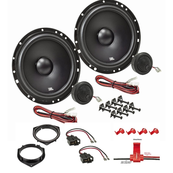Speaker installation kit compatible with Kia Picanto Sportage Hyundai i10 i20 165mm Kompo System JBL Stage1 601C