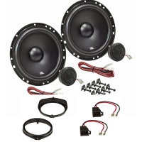 Speaker installation kit compatible with Opel Corsa B C Tigra Vivaro Renault Traffic 165mm Kompo System JBL Stage1 601C