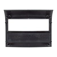 Radioblende kompatibel mit Fiat Ducato Peugeot Boxer Citroen Jumper Piano schwarz nur für Modelle mit Multimedia Radio UConnect ab Werk