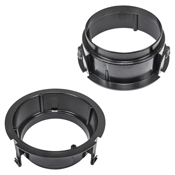 Speaker Rings Adapter Brackets compatible with Mercedes E-Class W210 rear shelf for 165mm DIN speakers