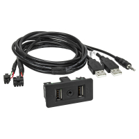 USB+AUX Replacement Adapter kompatibel mit VW Golf 7 T6 Multivan
