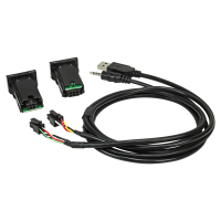 USB+AUX Replacement Adapter kompatibel mit VW Polo 5 6C ab 2014