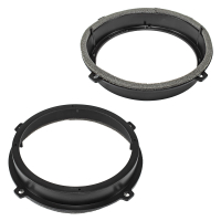 Speaker rings adapter brackets compatible with Kia XCeed from 2020 front door for 165mm DIN speakers