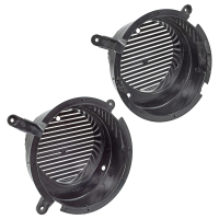 Speaker rings adapter brackets compatible with Mercedes SLK R170 front door for 165mm DIN speakers