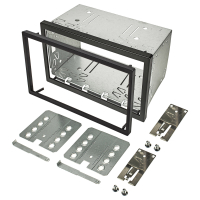 2DIN Double ISO DIN Metal Frame Installation Slot Radio Bezel Installation Kit Installation Frame China/Android Devices