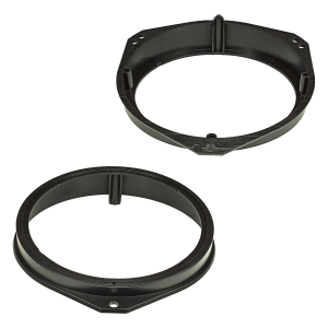 Speaker Rings Adapter Brackets compatible with Opel Corsa B C Tigra Meriva Vivaro Combo front door for 165mm DIN speakers