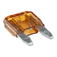 Sicherung Schmelz DIN-Flachsteck Mini KFZ 11mm 7,5A braun 100er Pack miniOTO DIN 8820-3