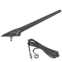 Roof antenna compatible with Ford Focus Mondeo KA Kuga Fiesta passive rod length approx 14cm