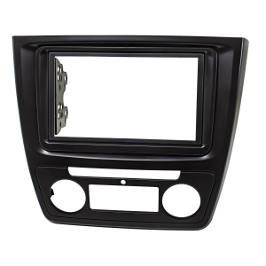 Double DIN radio bezel compatible with Skoda Yeti from...