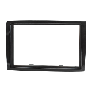 Double DIN radio bezel compatible with Fiat Ducato...