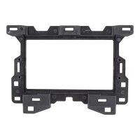 Double DIN radio bezel compatible with Mercedes Sprinter W907 W910 2018-2023