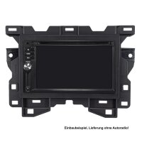 Double DIN radio bezel compatible with Mercedes Sprinter W907 W910 2018-2023