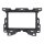 Double DIN radio bezel compatible with Mercedes Sprinter W907 W910 2018-2023