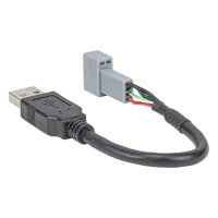 USB Replacement Adapter kompatibel mit Kia Carnival Sorento Sportage ab 2015 Hyundai Tucson