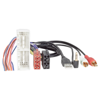 Radio Adapter Kabel mit AUX USB kompatibel mit Kia Hyundai ab 2016 auf 16pol ISO Norm