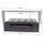 Radioblende mit Klappfach kompatibel mit Opel Corsa C Combo Omega B Vectra C Meriva Suzuki Ignis Wagon R matt-chrom