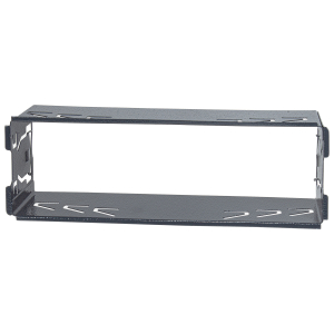 Car radio slide-in frame metal shaft DIN compatible with...