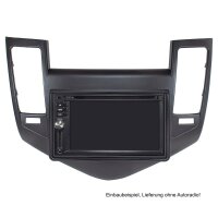 Doppel DIN Radioblende kompatibel mit Chevrolet Cruze 2009-2016 schwarz