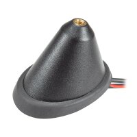 DAB Antenne Auto Kombi Dach Antenne DAB+ UKW AM FM mit Verstärker SMB DIN 72 Grad 7,5m Kabel Kombi Wohnmobil Wohnwagen