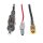DAB Antenne Auto Kombi Dach Antenne DAB+ UKW AM FM mit Verstärker SMB DIN 72 Grad 7,5m Kabel Kombi Wohnmobil Wohnwagen