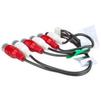 Original radio connection cable, 12-pin to RCA cinch preamplifier, compatible with Pioneer DEH-P AVH-P devices