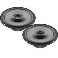 Hertz X 165 Lautsprecher Einbauset kompatibel mit Alfa Romeo 156 166 Fiat Ducato Barchetta Punto Lancia 165mm Koaxial System