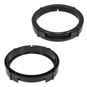 Speaker Rings Adapter Brackets compatible with Seat Ibiza 6L Leon 1P front door and rear door for 165mm DIN Speakers