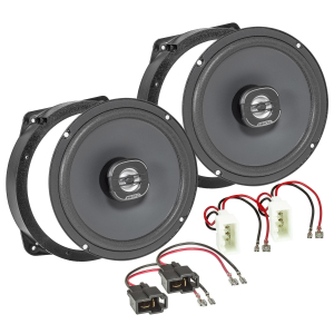 Hertz X 165 speaker installation set compatible with BMW...