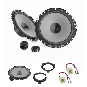Hertz K 170 speaker installation set compatible with Dacia Logan Lodgy Dokker Sandeo 165mm Compo System