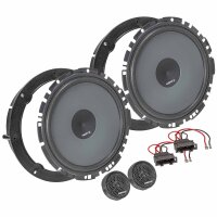 Hertz K 170 speaker installation kit compatible with VW Golf 4, 5, 6, 7, Polo, Passat, Up, Amarok, Jetta, Lupo, Eos, 165 mm Compo System