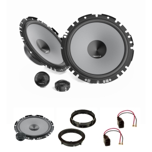 Hertz K 170 loudspeaker installation set compatible with VW Golf 6 Touran New Beetle EOS 165mm Compo System