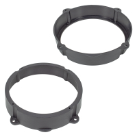 Speaker Rings Adapter Brackets compatible with Alfa Romeo Fiat Lancia 147 159 Lancia Y Croma Idea various mounting locations for 165mm DIN speakers