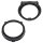 Hertz X 130 speaker installation kit compatible with Honda Civic Jazz FR-V CR-V front door 130 mm coaxial system